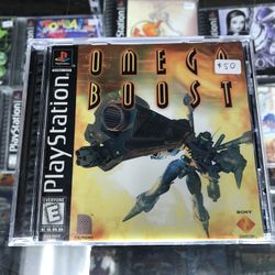Omega Boost Ps1 $50 Gamehogs 11am-7pm