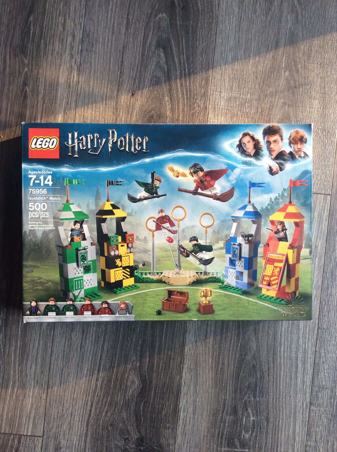 Harry Potter Quidditch match lego set