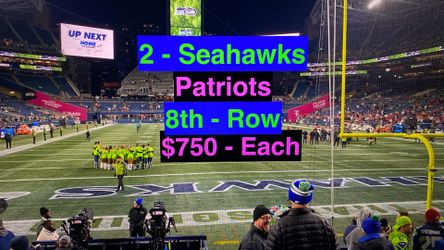 Seahawks Patriots Tickets