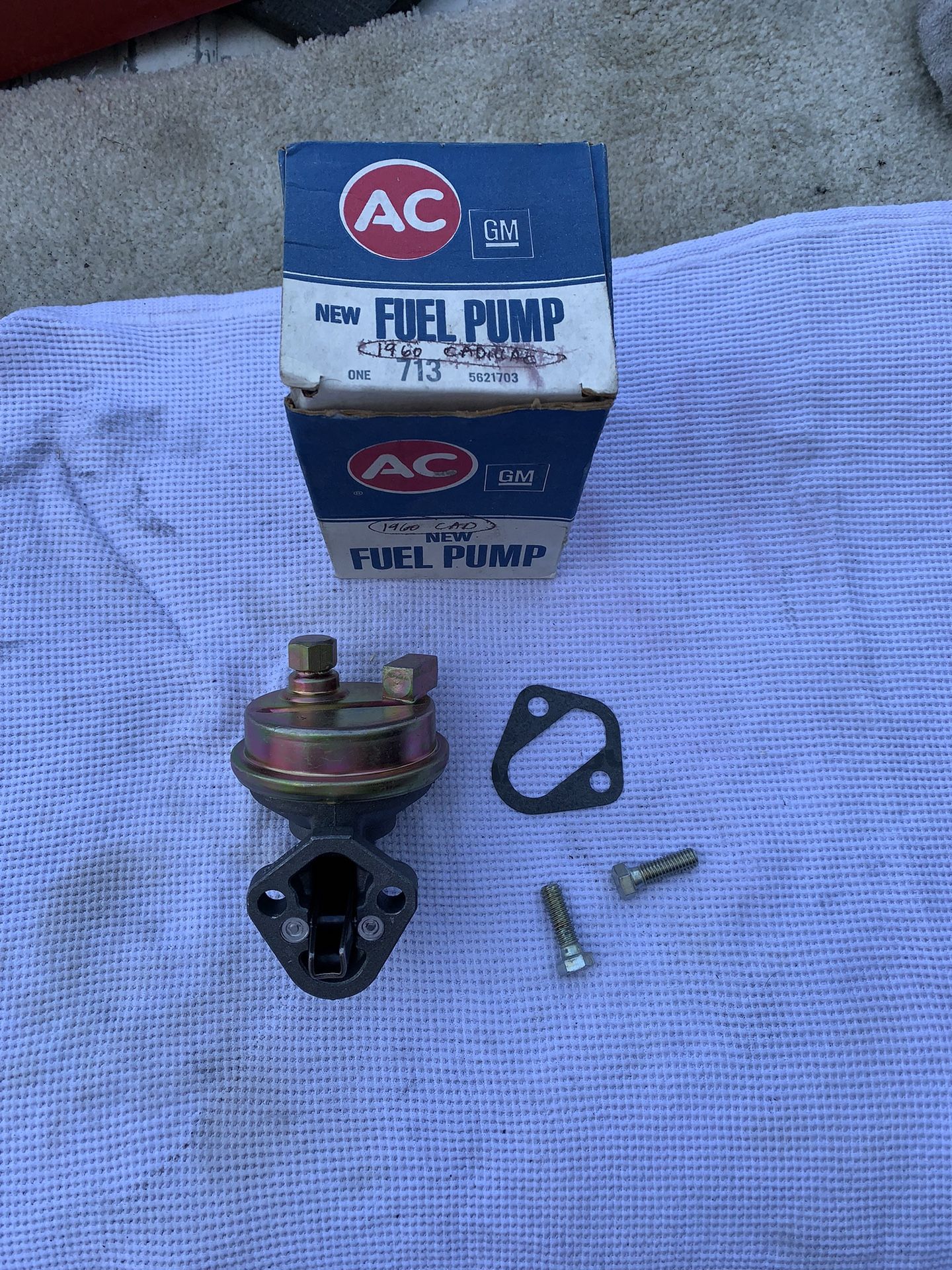 1960 Cadillac Fuel Pump