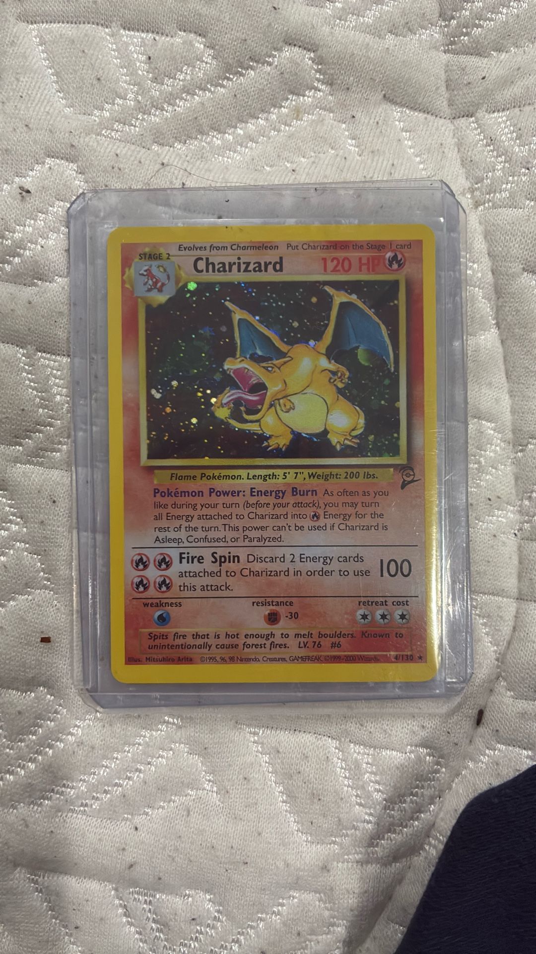 Charizard Holo 2nd Edition