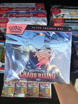 Pokemon cards chaos rising ETB $85 per