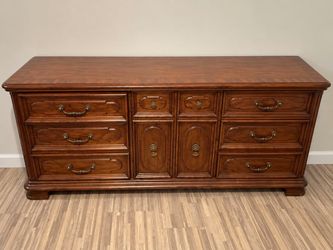 Wood dresser