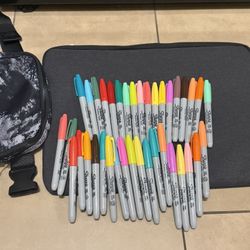 Massive Rainbow Sharpie Lot