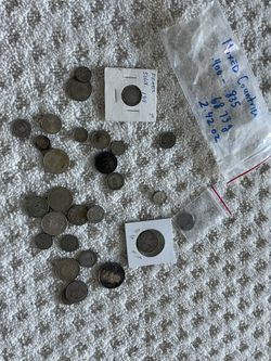 Mixed Foreign Silver Coins; .400 to .835 Fineness Total ASW 2.42 oz