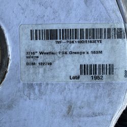 Vertical life line 600’