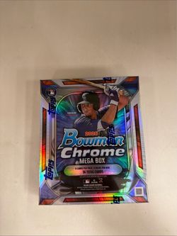 Topps 2026 Bowman Chrome Mega Box MLB Baseball Trading Cards - 36 Cards
