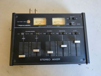 Vintage Realistic 32-1100a Stereo Audio Mixer