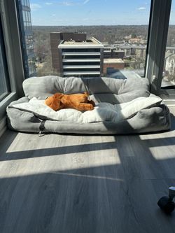 WOOFWAYZ Dog Bed /  Car Safety Travel Bolster 