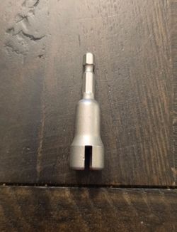 Eyebolt/eyescrew/wingnut slotted socket driver drill bit
