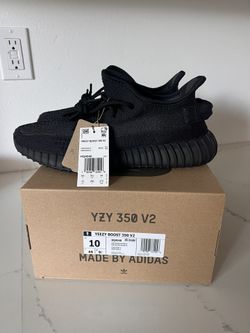 Yeezy Onyx Black Size 10