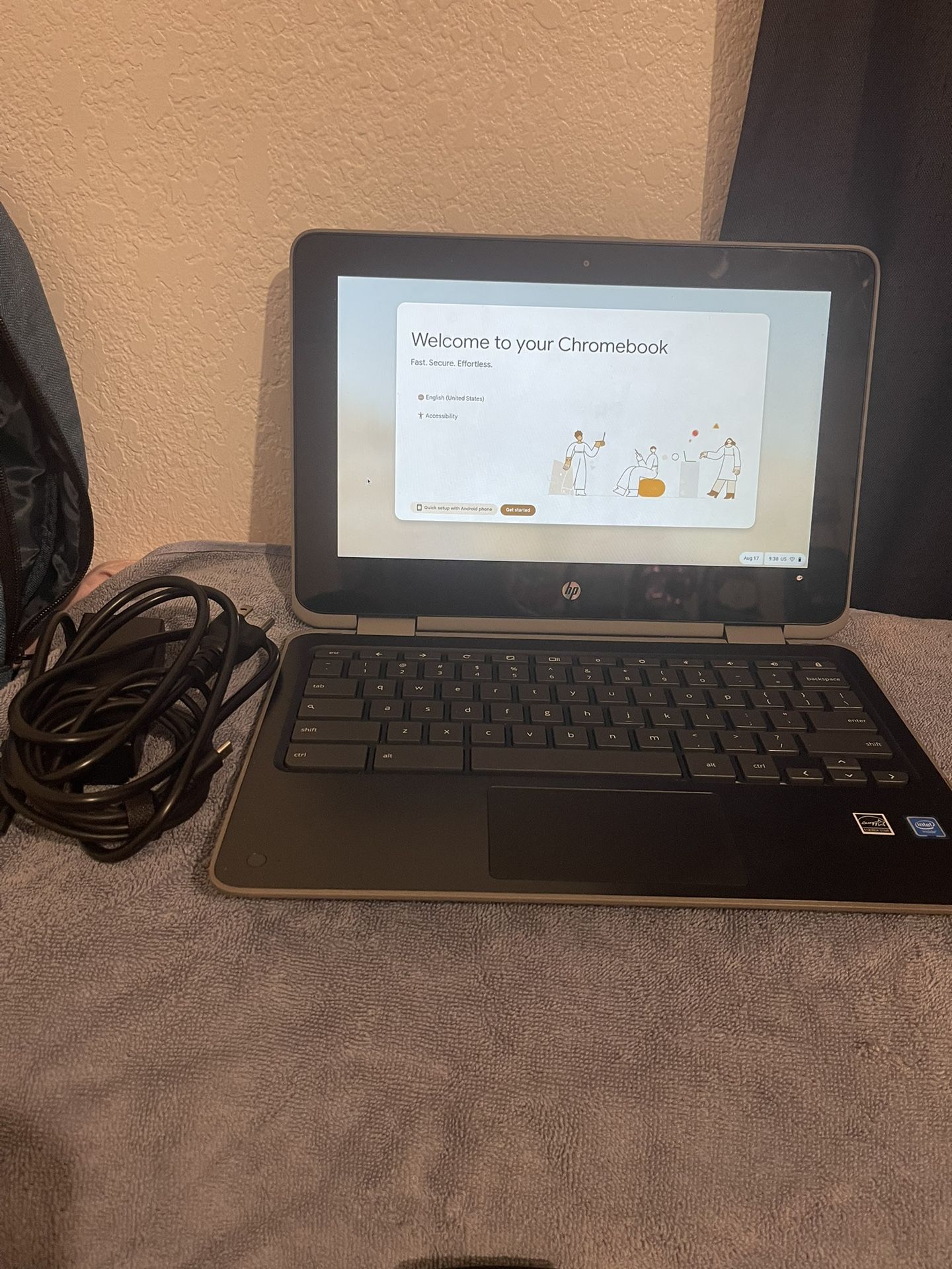 HP Touchscreen Chromebook Bundle $100