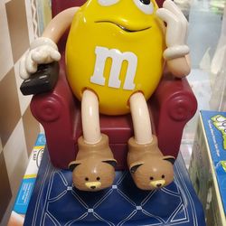 M & M Candy Dispenser/ Clean/ Preowned 