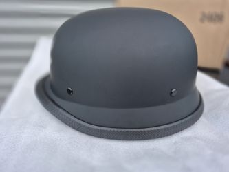 New German style motorcycle half helmet-medium