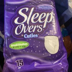 Toddler Sleep Over N Diapers