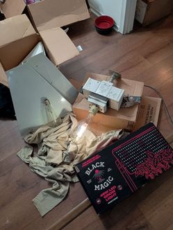 COOPER LIGHTING 400 WATT BALIST, 2 BULBS, SHROUD, AND LED STARTER LIGHT