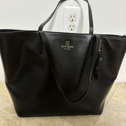 Large Black Kate Spade Purse 