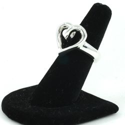 925 Sterling Silver Heart Ring