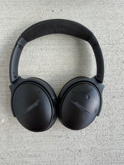 Bose QuietComfort 35 II QC35 II Wireless Bluetooth Noise Cancelling Headphones Black with Original Case Tested