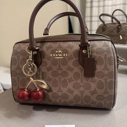 Original New Coach Purse And Original Cherries