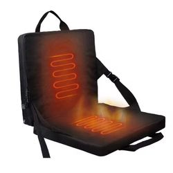 Windgar's  Heated Car Seat Cushion Stadium Fishing Camping Electric Seat