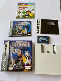 Lunar Legend Gameboy Advance Complete  in Box