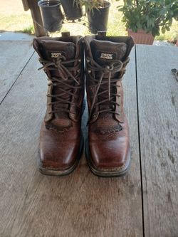 Cody James Men's Leather Work Boots
