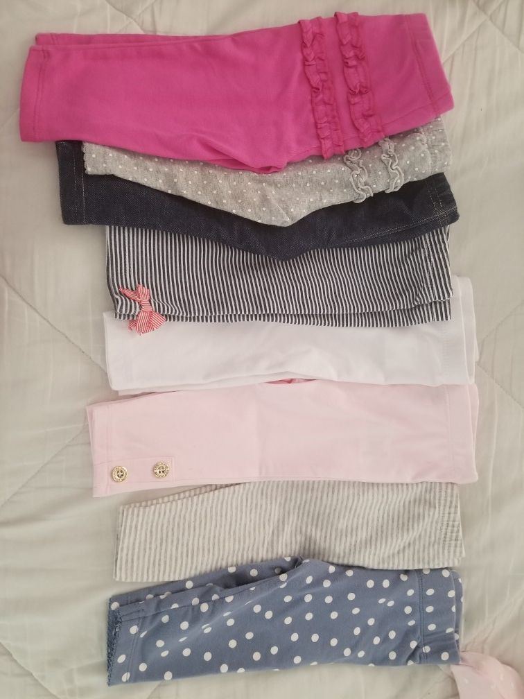 8 leggings 6mths