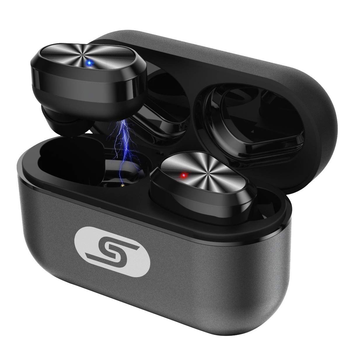 New TWS Bluetooth 5.0 wireless earbuds headset W5s true wireless earphones for iPHONE/SAMSUNG IPX5 waterproof smart bluetooth headphones Headsets wit