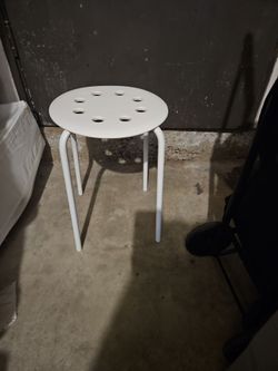 White small table