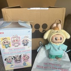 Labubu Hello Kitty Pompompurin NEW