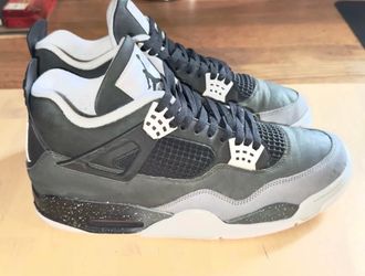 Air Jordan 4 Retro 2024 Fear shoes (13)