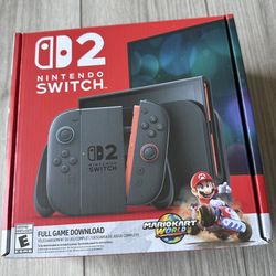 Ninten Switch 2 Console + Mario Kart World Game Bundle 