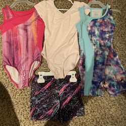 Toddler Size 4/5 Gymnastics Clothes All For $10