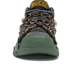 Gucci Flashtreks SEGA Green Crystal Removal 