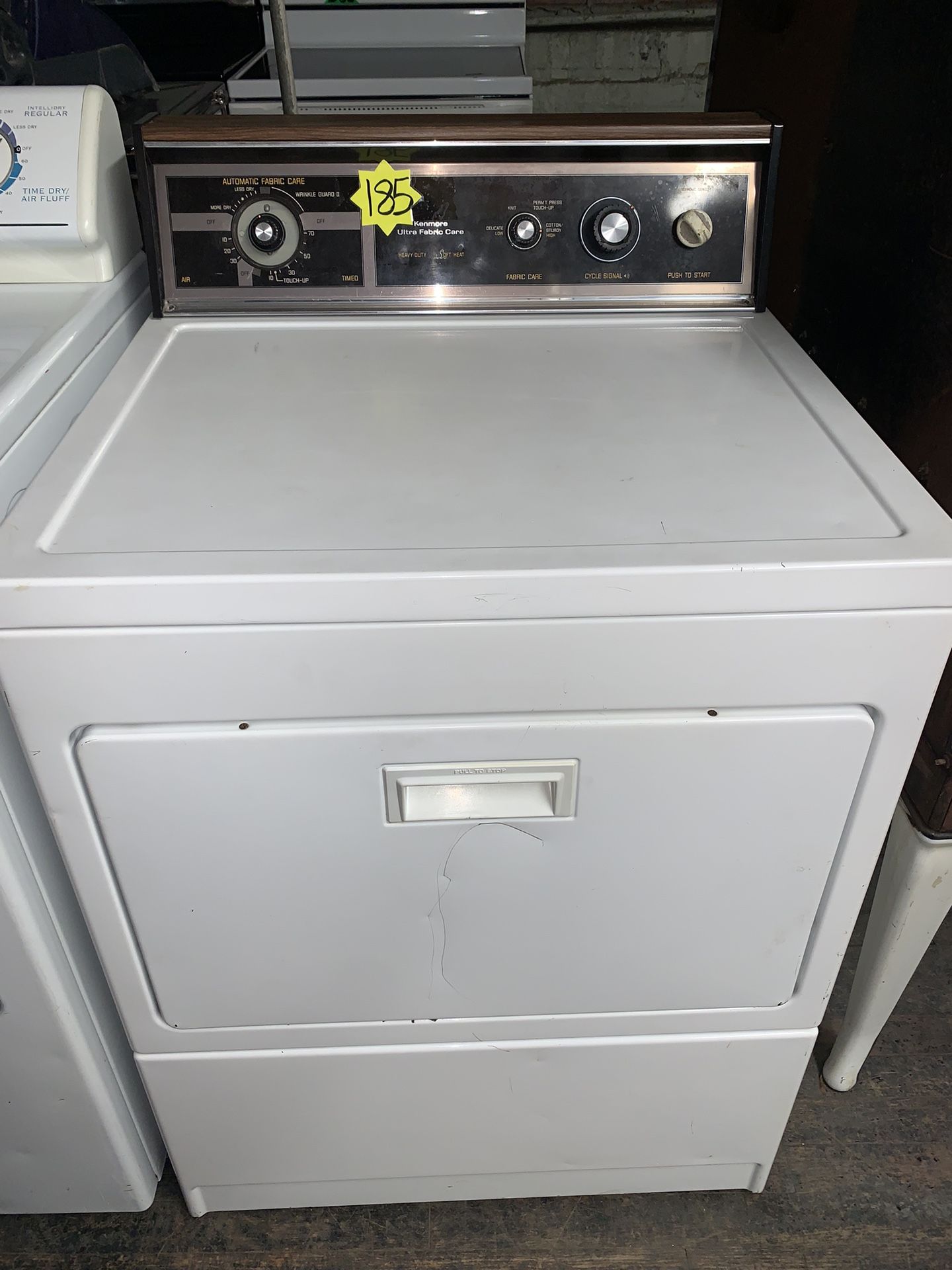 White Kenmore Dryer