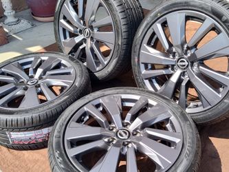 18" NISSAN WHEELS NEW TIRES fits ALTIMA MAXIMA