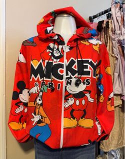 Disney Mickey & Friends Zip-Up Hoodie Jacket