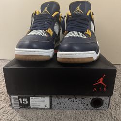Men's Jordan Retro 4 "Dunk from above" size 15