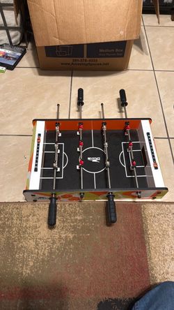 Mini foosball table