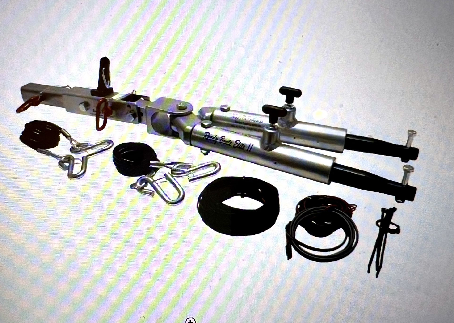 Tow Bar With Integrated Supplemental Brake