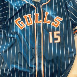 Brand New ! Gulls Lightweight Baseball Jersey Best price $55. Size: Adult XL 