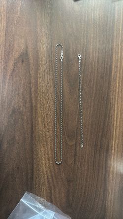 18 inch 925 chain and 7inch bracelet