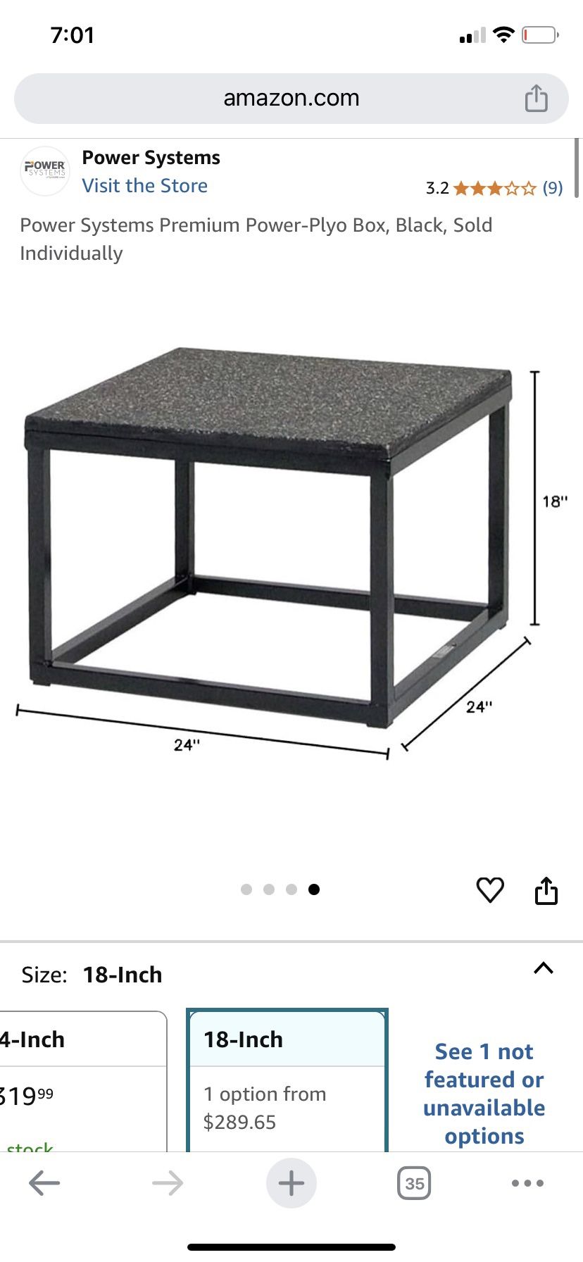 Power Systems Premium Plyometric Box