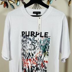 PURPLE BRAND DUMPSTER T-SHIRT, Visit Our Profile For More Items Available !!!
