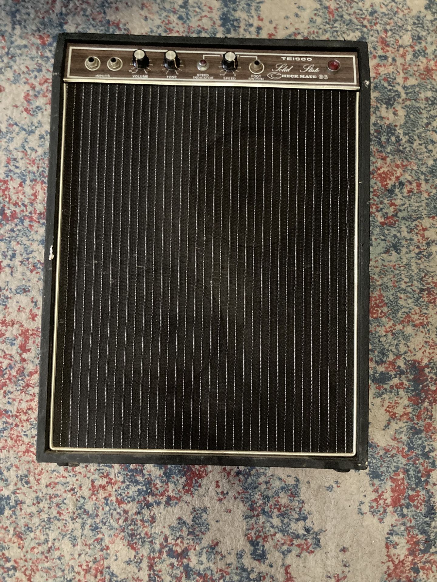 Teisco Checkmate 66 vintage guitar amp from 1960s 🇯🇵