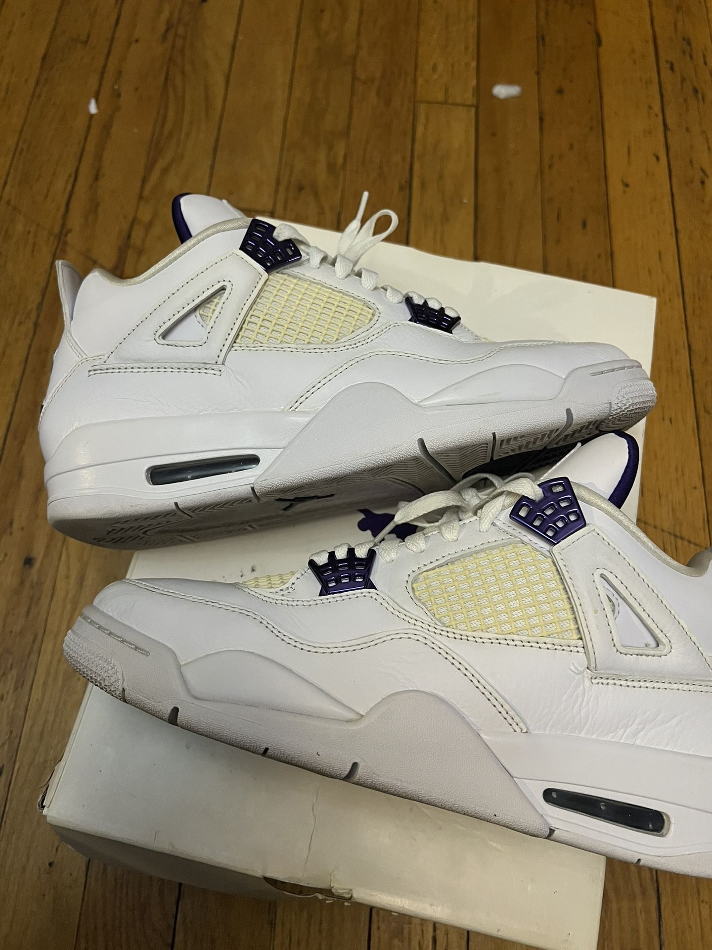 jordan 4 metalic purple