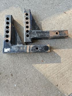 Weight distribution hitch shank