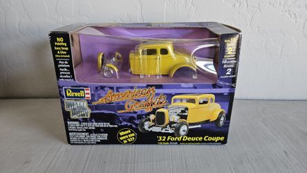 Revell American Graffiti 1/25 Metal Body Yellow '32 Ford