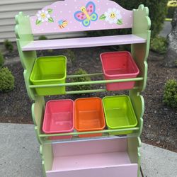 Kids Toy Cabinet 